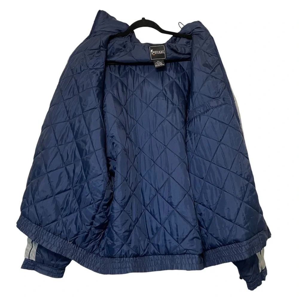 VTG 90s Spotlight Dallas Cowboys Hooded Jacket